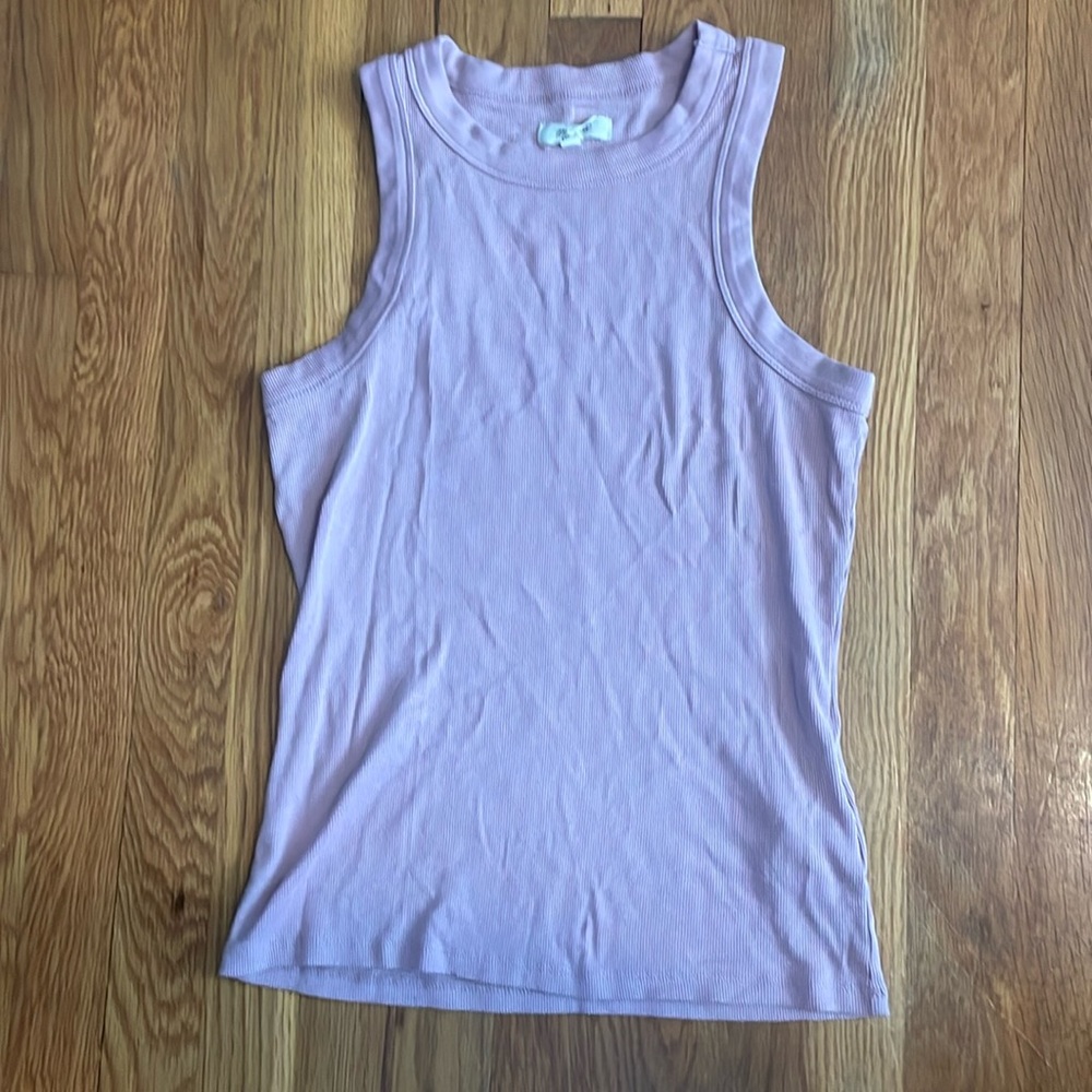 Soft pink tank